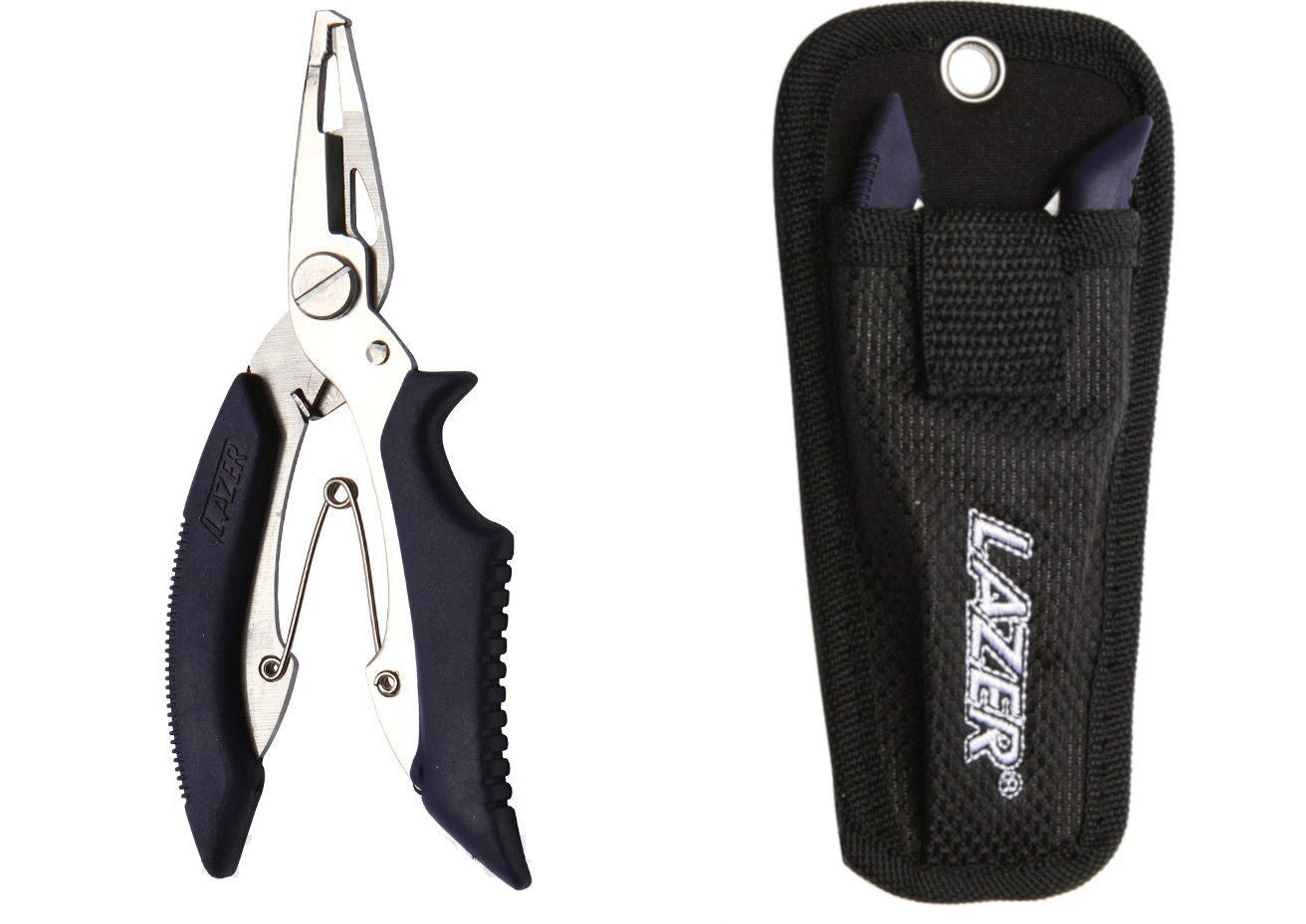Eagle Claw Lazer Sharp Split Ring Pliers W/ Braid Cutter