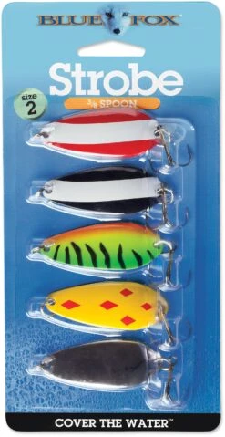 Blue Fox Classic Strobe Tear Drop Spoon Kit