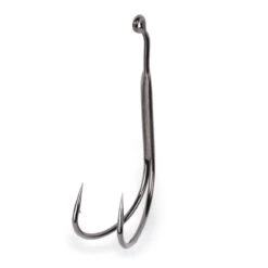 Mustad Plastic Frog 1X Double Hook W/ Spring Baitkeeper 2 Pack