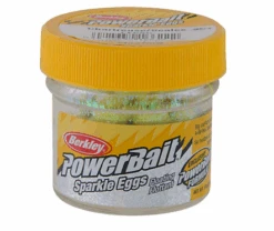Berkley PowerBait Sparkle Power Eggs Floating Magnum 1 Oz. Jar