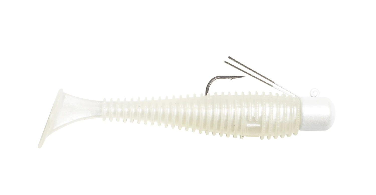 Lunkerhunt Pre-Rigged Finesse Swimbait 3 Inch Paddle Tail Swimbait - Image 2