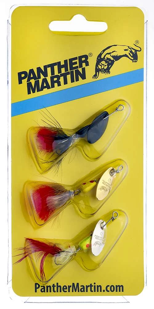 Panther Martin MiniFly 3-Pack Spinner Kit