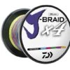 Daiwa J-Braid X4 Braided Line 550 Yards Multi-Color