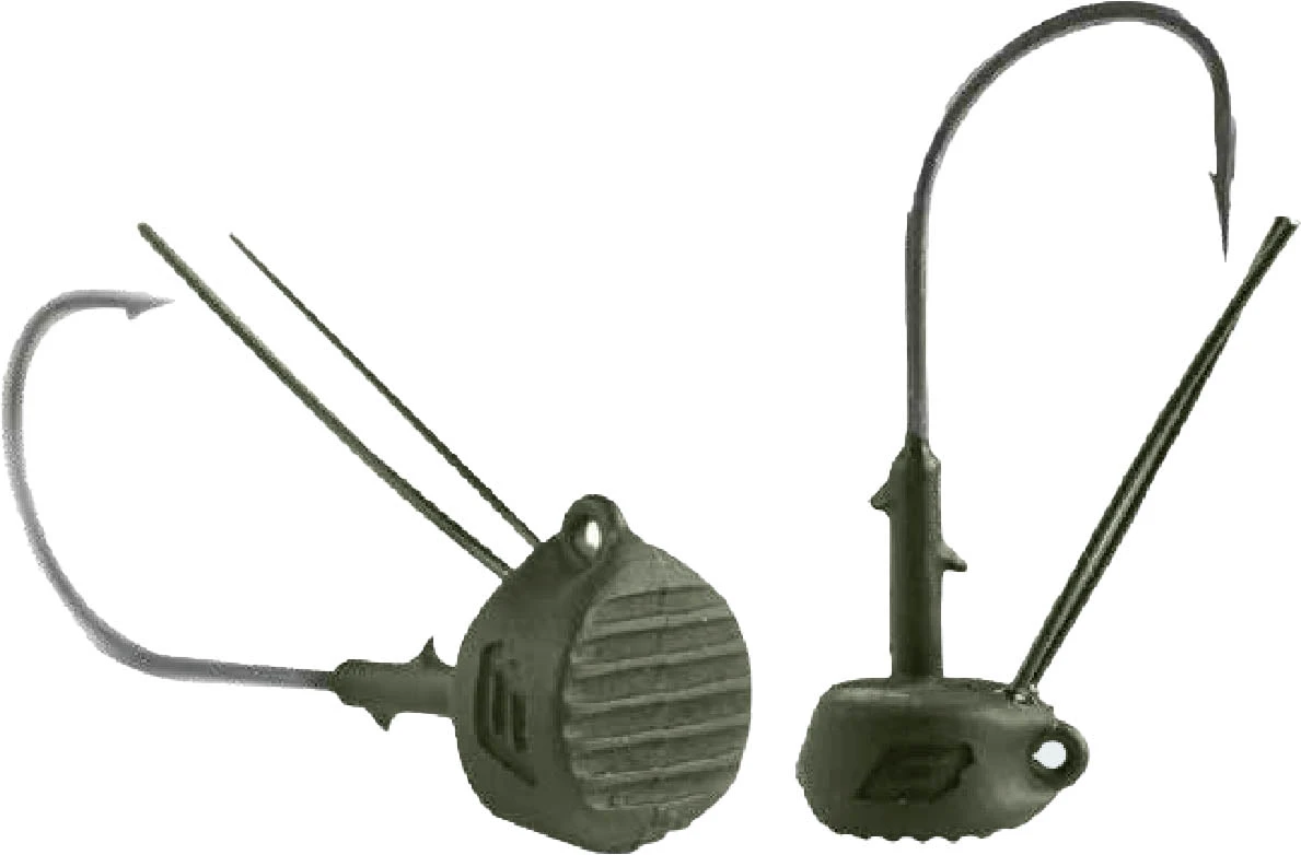 BKK Silent Chaser Draggin' Ned Weedless Jig Heads - Image 2