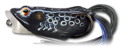 LIVETARGET Popper Frog Hollow Body Topwater Frog - Image 4