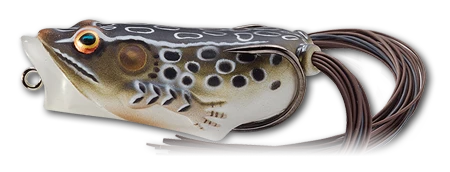 LIVETARGET Popper Frog Hollow Body Topwater Frog - Image 6