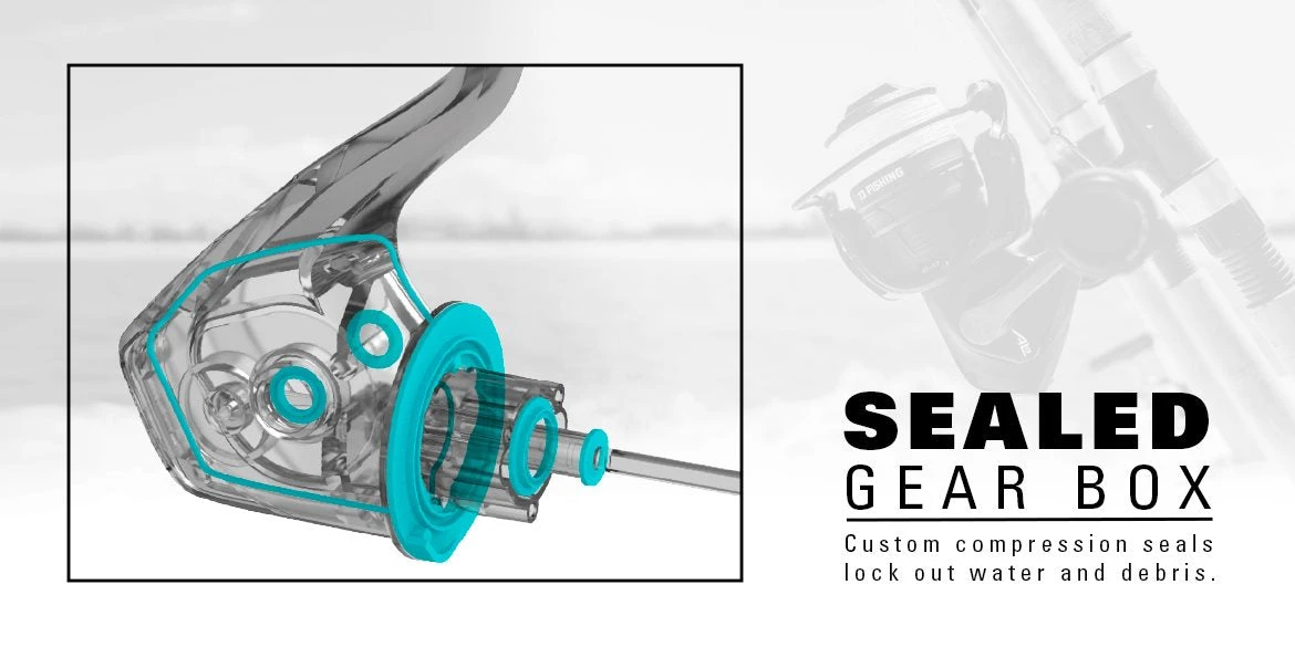 13 Fishing AL13 Saltwater Spinning Reel - Image 11