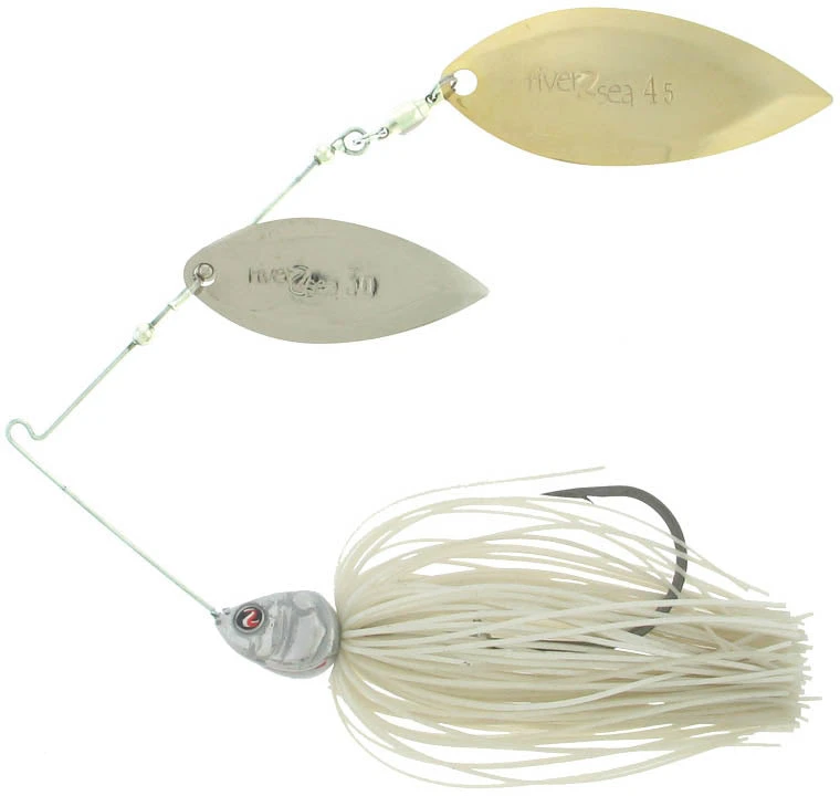 River2Sea Ish Monroe Bling Double Willow Spinnerbait 1/2 Oz. - Image 9
