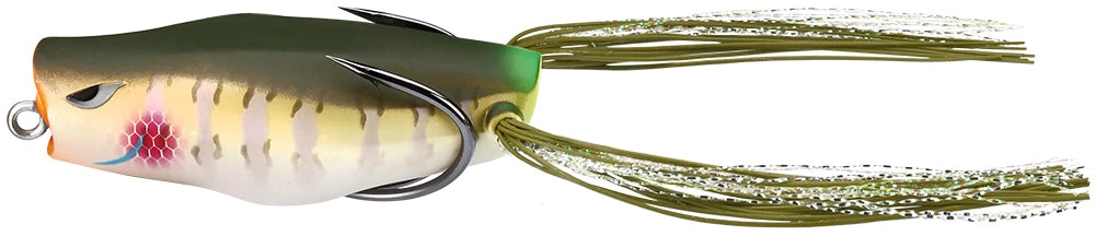 13 Fishing Trash Panda Hollow Body Poppin' Frog - Image 5