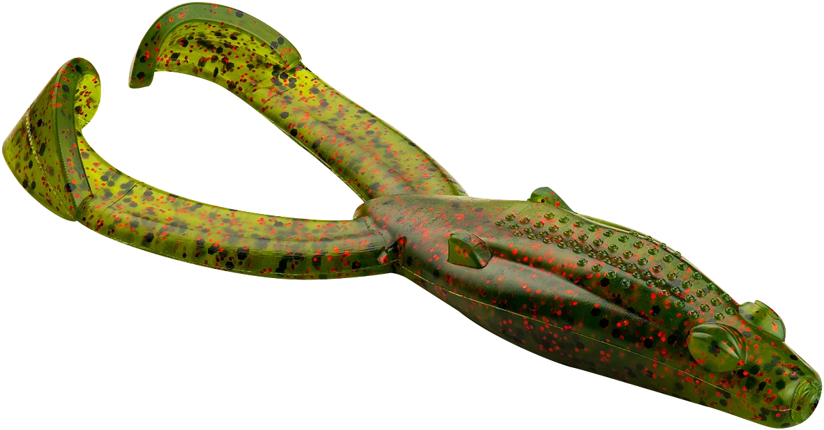 YUM Tip Toad 4 1/2 Inch Soft Plastic Frog - Image 5