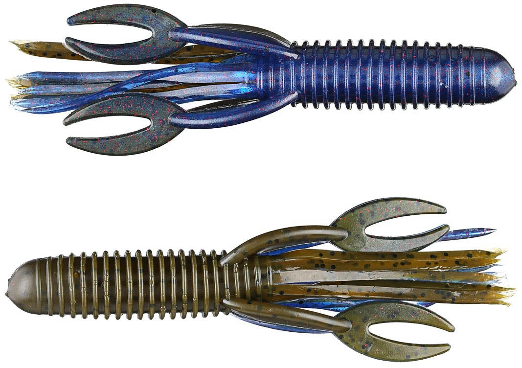 Big Bite Baits Craw Tube 4 Inch Soft Plastic 8 Pack - Image 5