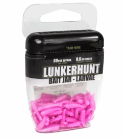 Lunkerhunt Larvae Bait Jar 1/3 Oz.