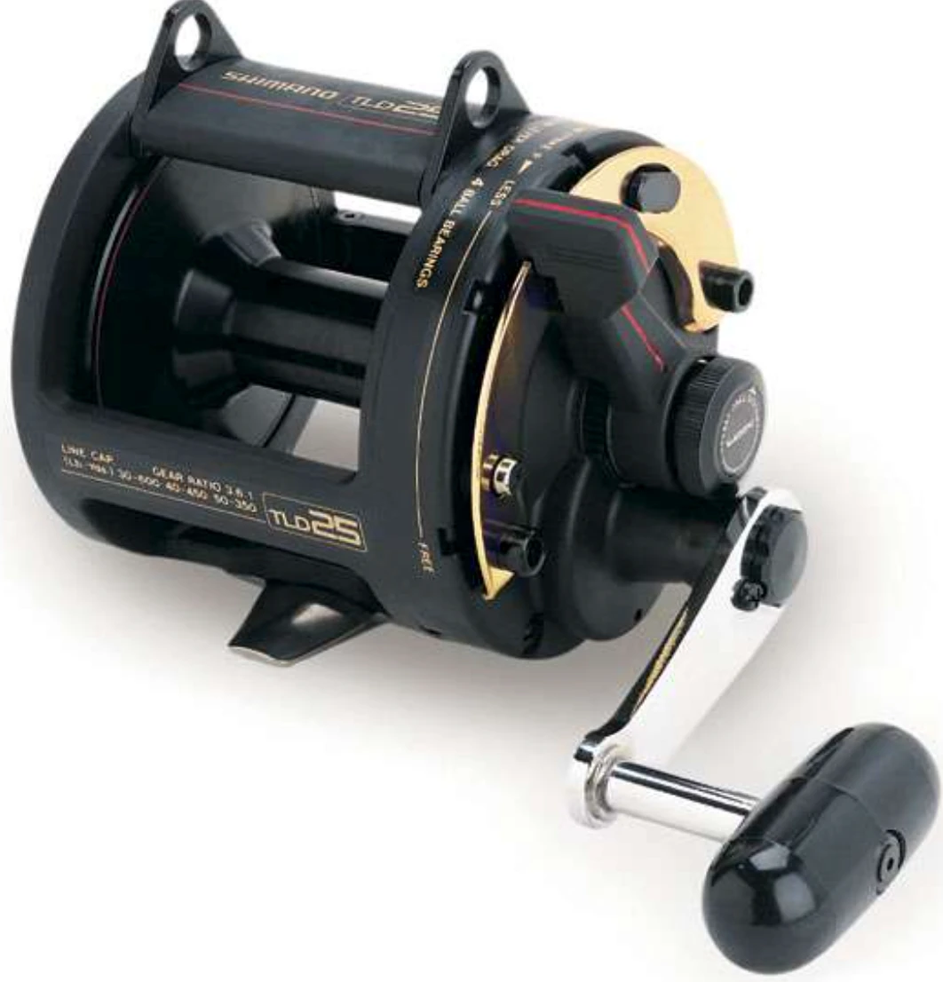 Shimano TLD Triton 1-Speed Lever Drag Conventional Reels - Image 3